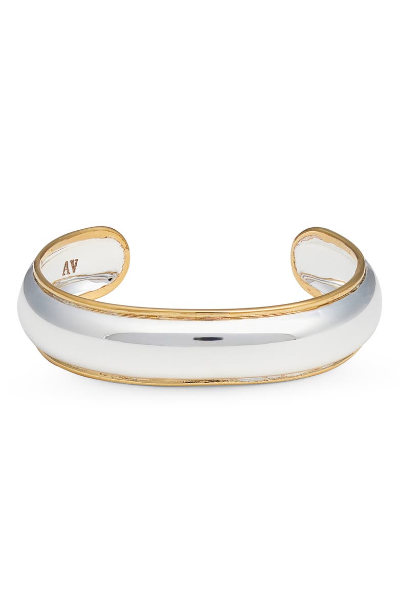 ARGENTO VIVO Convex Cuff Bracelet, Main, color, 