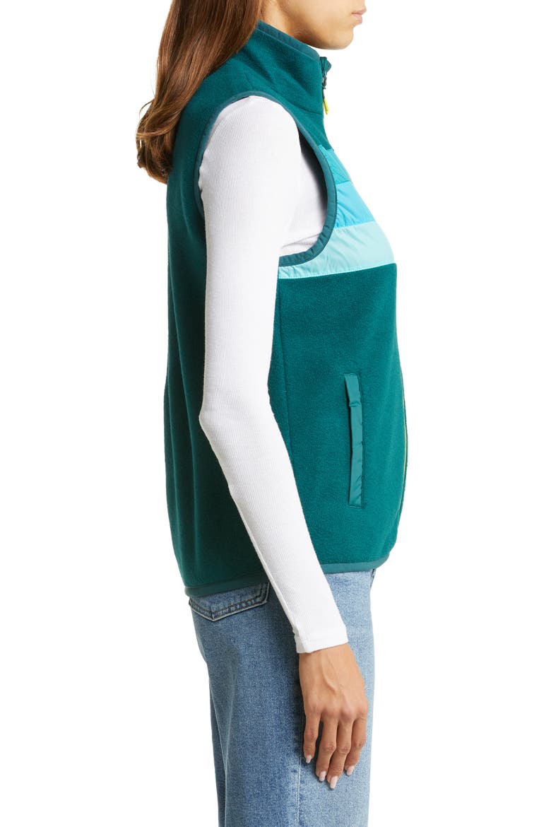 Teca Fleece Vest, Alternate, color, GRAND ISLE
