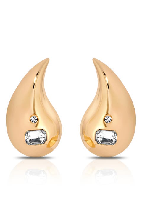 Teardrop Statement Earrings