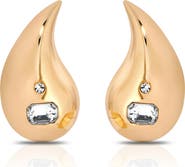 Ettika Teardrop Statement Earrings