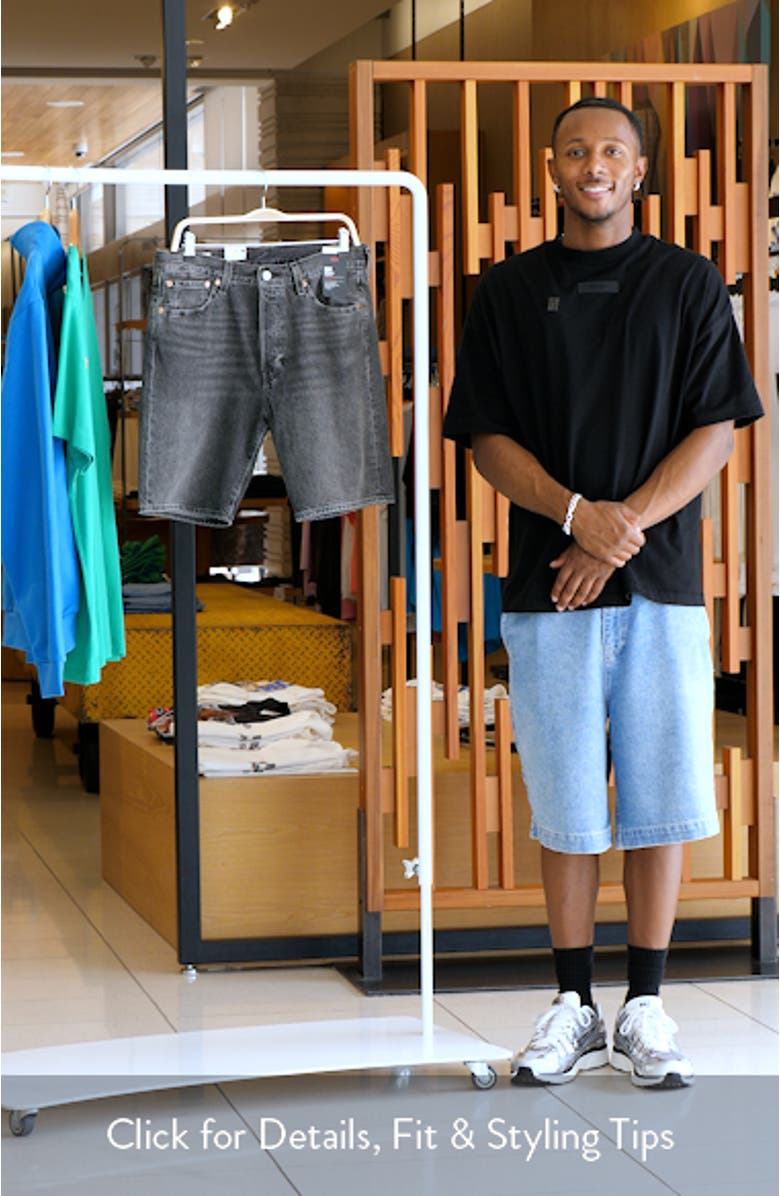 501<sup>®</sup> Original Fit Lightweight Denim Shorts, sales video thumbnail
