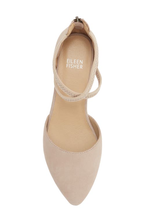 Eileen Fisher Venice Block Heel Pump In Brown