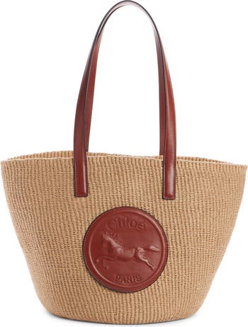 【関税＆送料込み】ChloAC Horse Medal Bag Chloé Large Horse Medal Basket Bag | Nordstrom