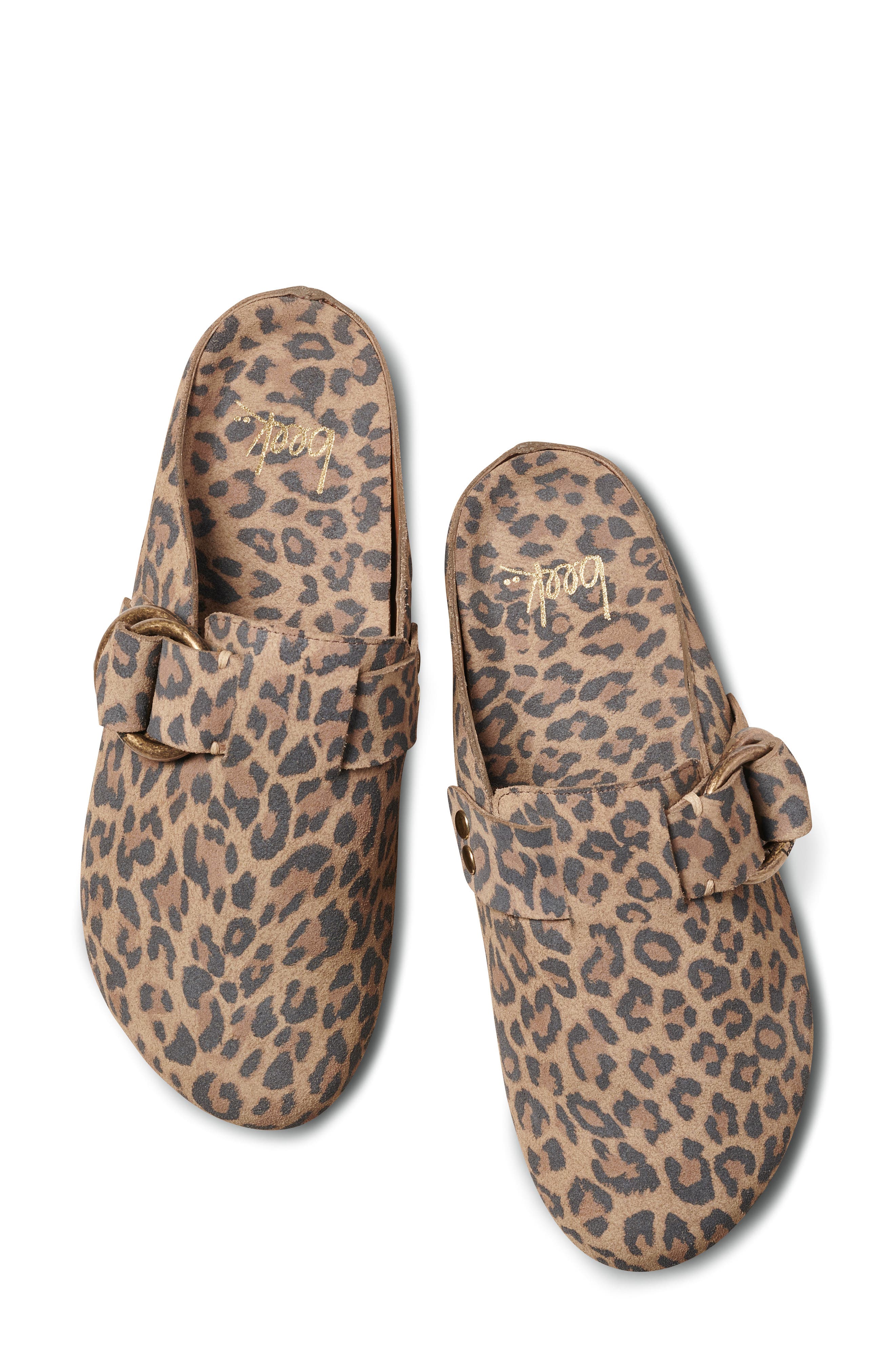 Beek Vulture Cheetah Print Mule, Alternate, color, Leopard