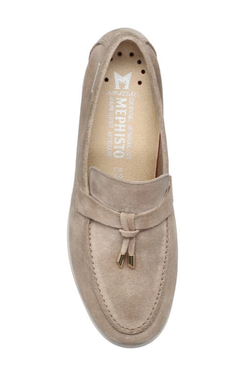 Mephisto Valenza Loafer In Taupe Velours