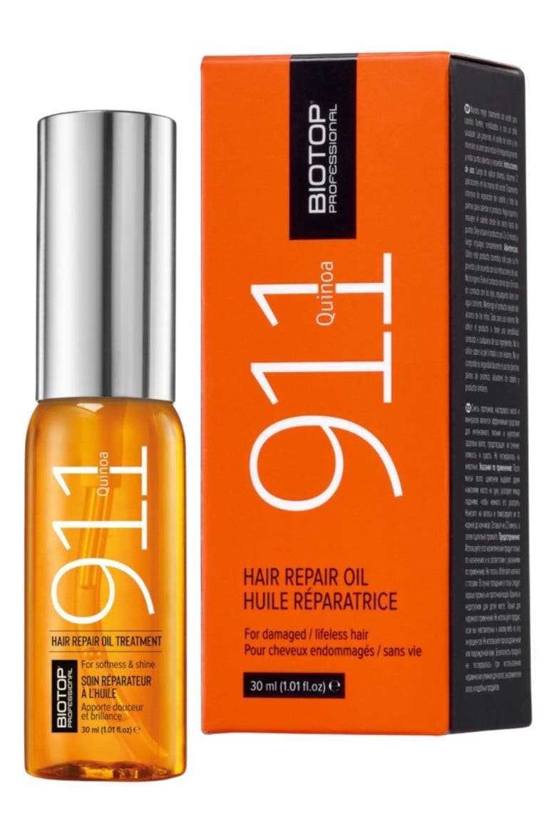 911 Quinoa Hair Repair Oil, Main, color, Orange