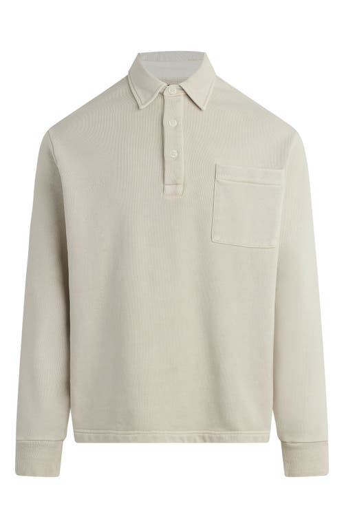 Joe's Cotton Polo Sweatshirt