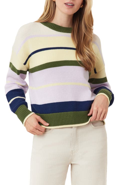 Stripe Crewneck Sweater