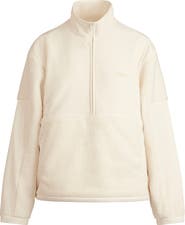 SKIMS Faux Shearling Half Zip Pullover