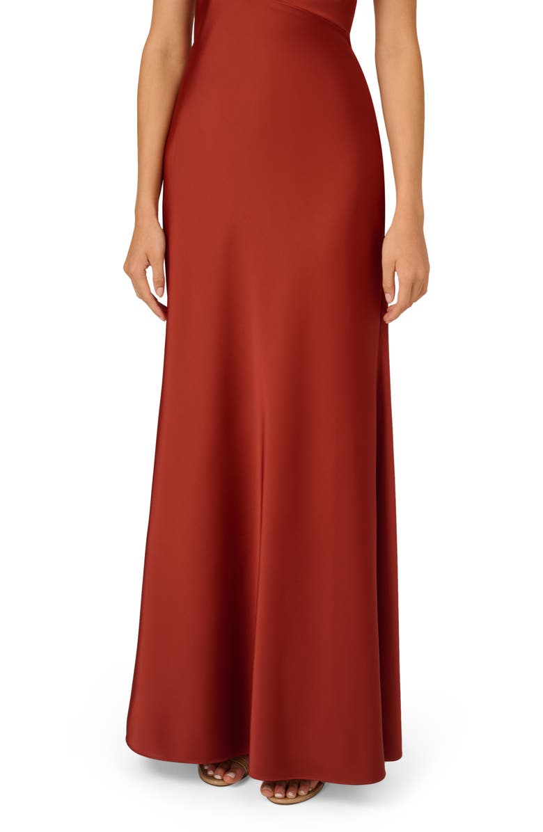 LIV FOSTER Cutout One-Shoulder Gown, Alternate, color, 
