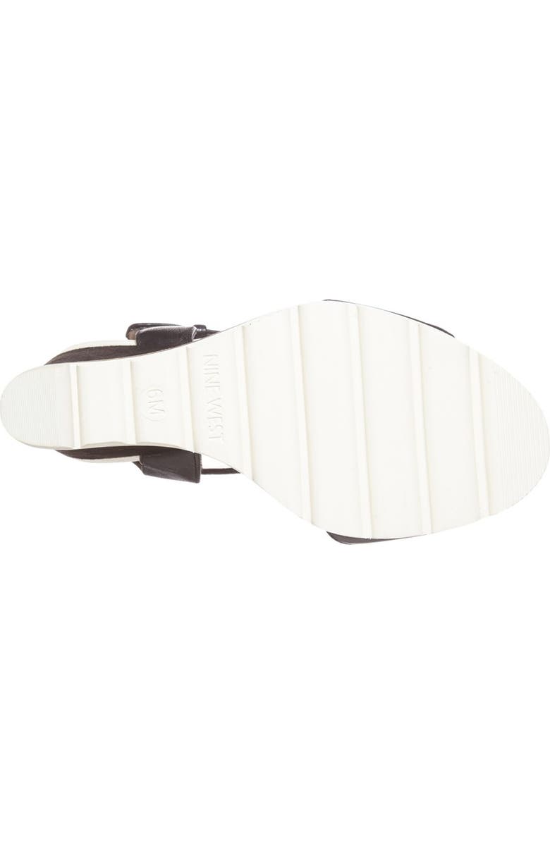Nine West 'Gronigen' Wedge Sandal, Alternate, color,