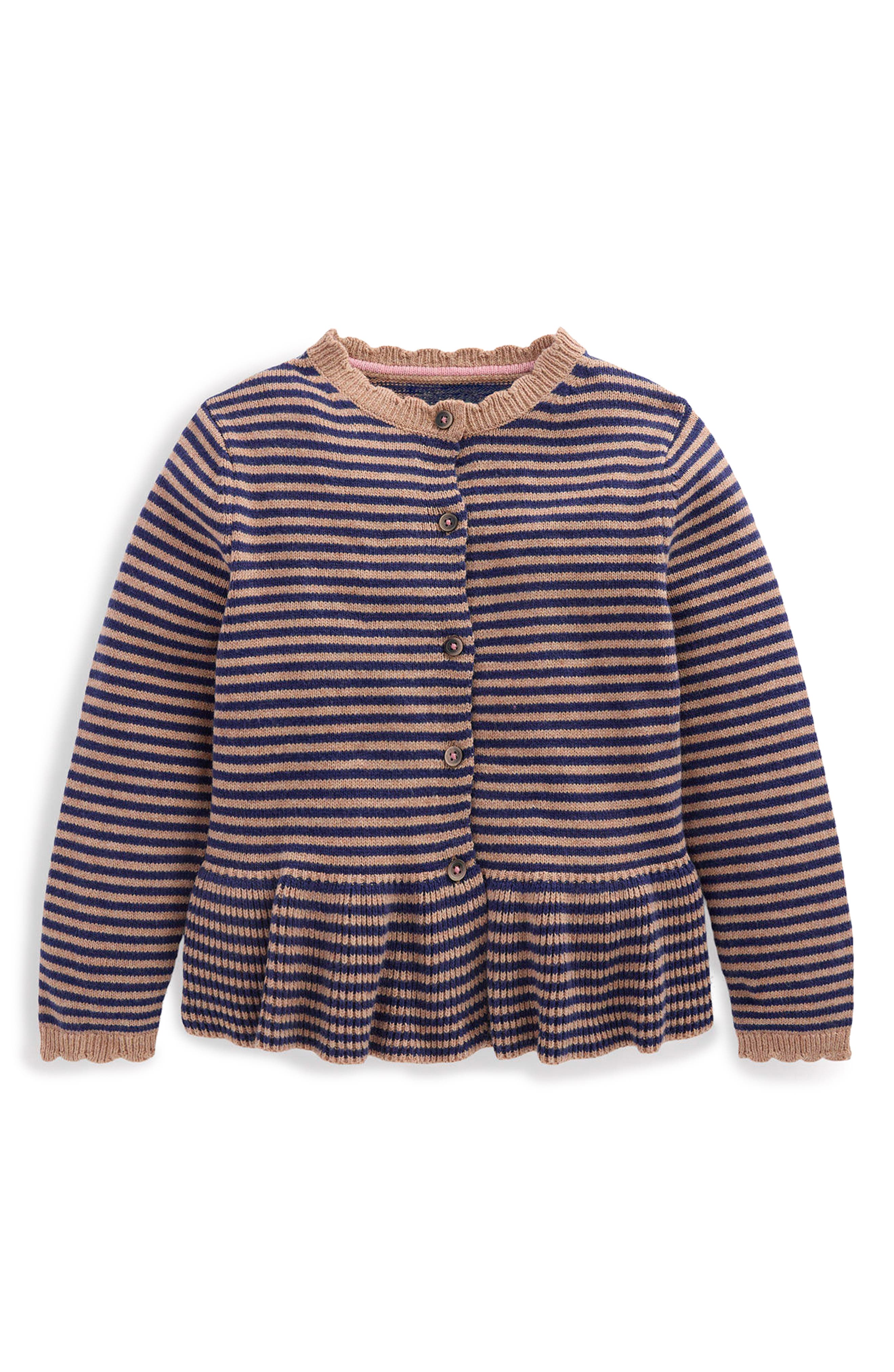 selected CAMEL/ COLLEGE NAVY STRIPE