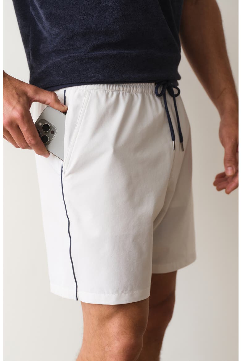 Lined Sport and Swim Shorts, Alternate, color, WHITE