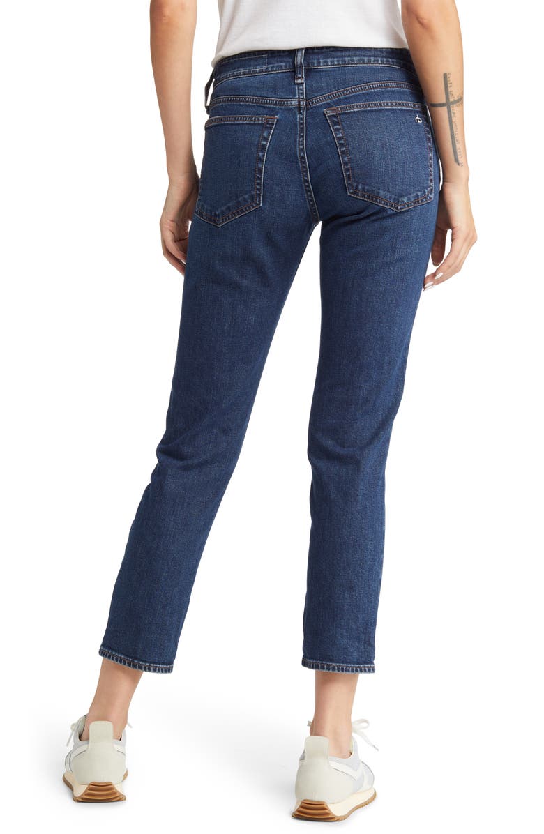 rag & bone Dre Low Rise Slim Boyfriend Jeans, Alternate, color, Chelsea