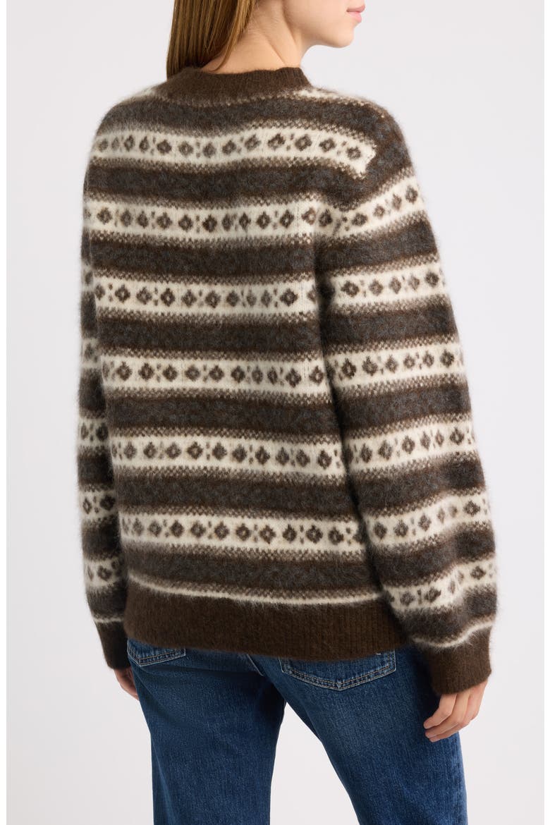Myles Wool Sweater, Alternate, color, SANDHAMM JACQUARD