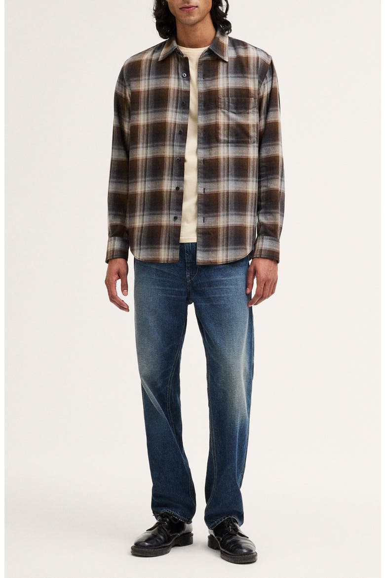 Teamkit Plaid Flannel Shirt, Alternate, color, CAMP PLAID