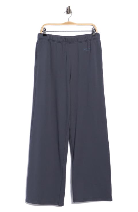 Terry Wide Leg Pants