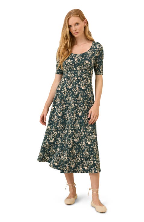 Fit & Flare Signature Scoop Dress Made With Organic Cotton