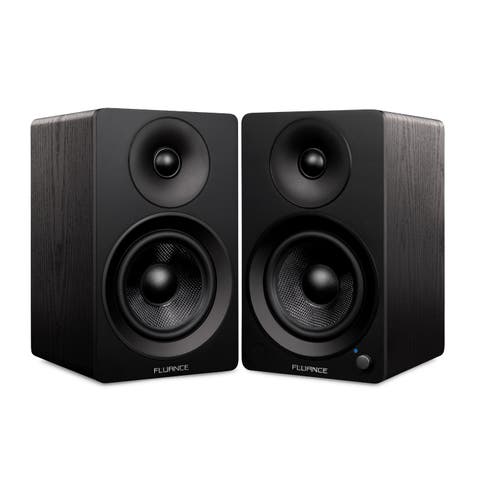 Powered 5'' Stereo Bookshelf Speakers for Turntable, TV PC & Bluetooth 5