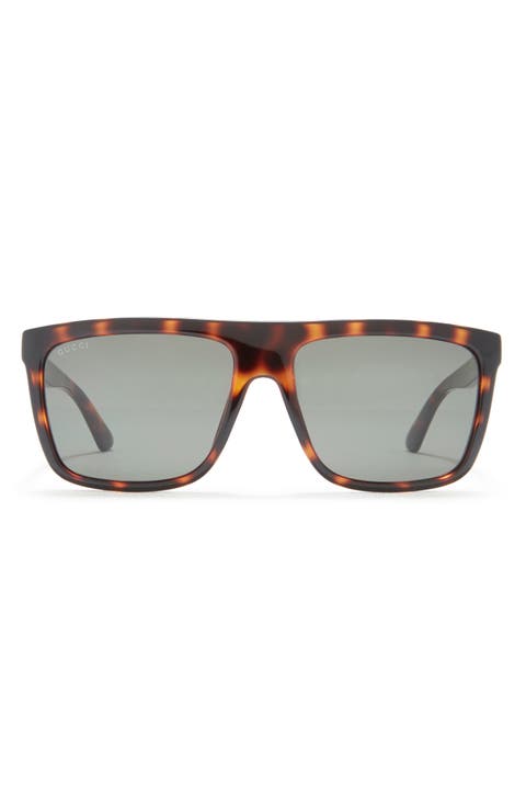 59mm Square Sunglasses