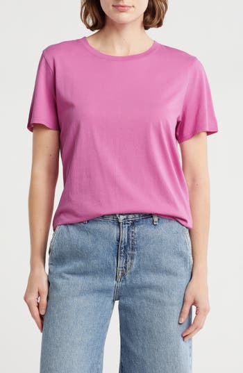 Melrose And Market Washed Cotton Crewneck T-shirt