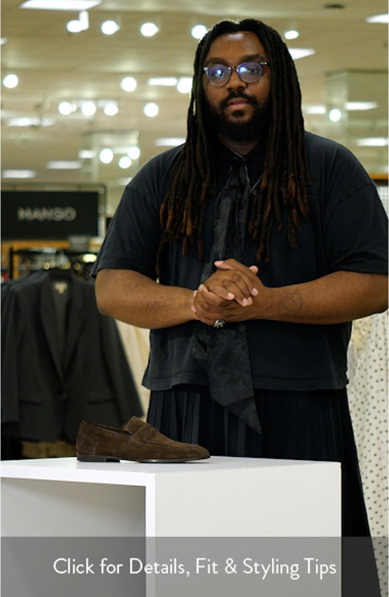 Patrick Suede Penny Loafer, sales video thumbnail