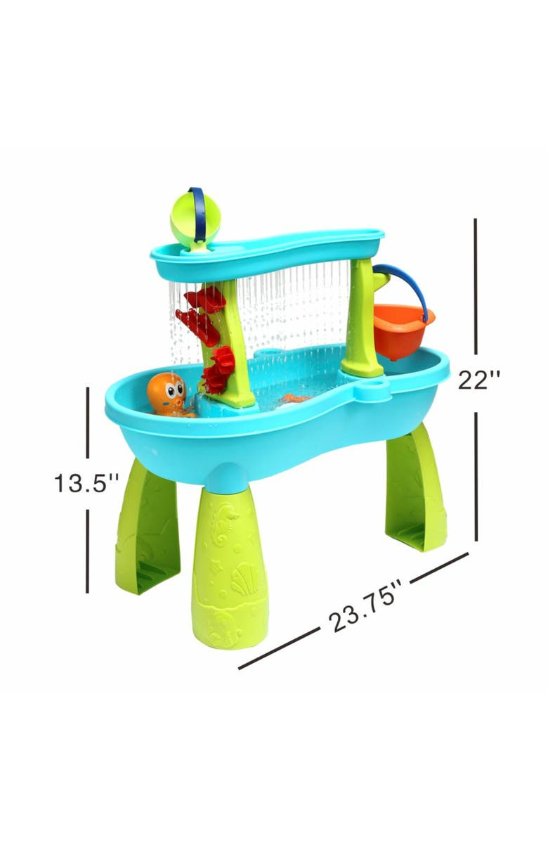 Trimate Toddler Sensory Sand and Water 2 Tier Table, Alternate, color, Multicolored