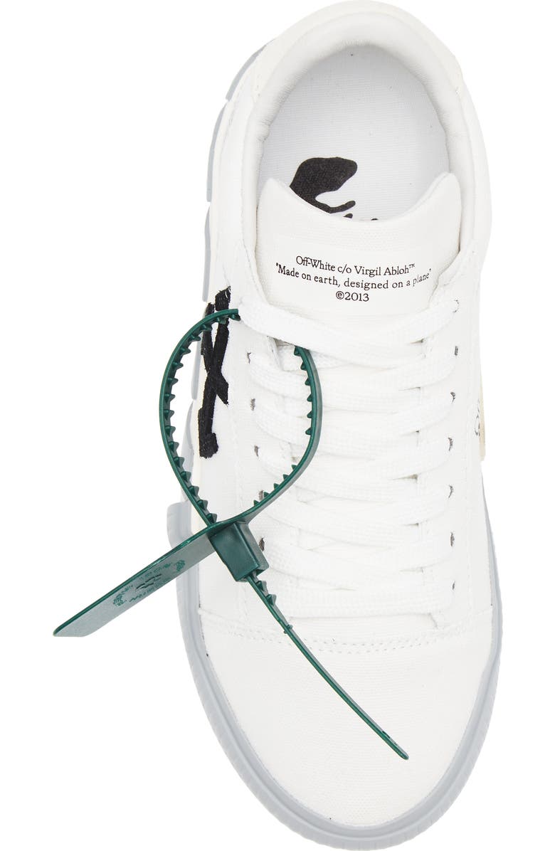 Off-White Low Vulcanized Sneaker, Alternate, color,