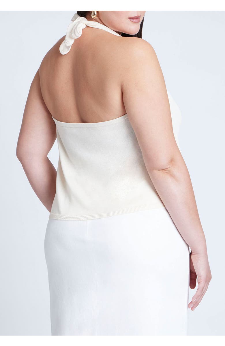 ELOQUII Sweater Halter, Alternate, color, Dew