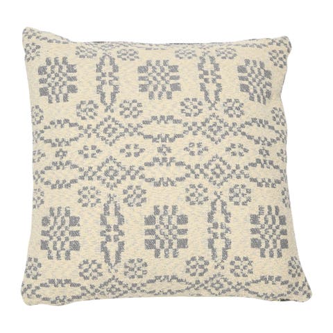 Woven Cotton Jacquard Pillow