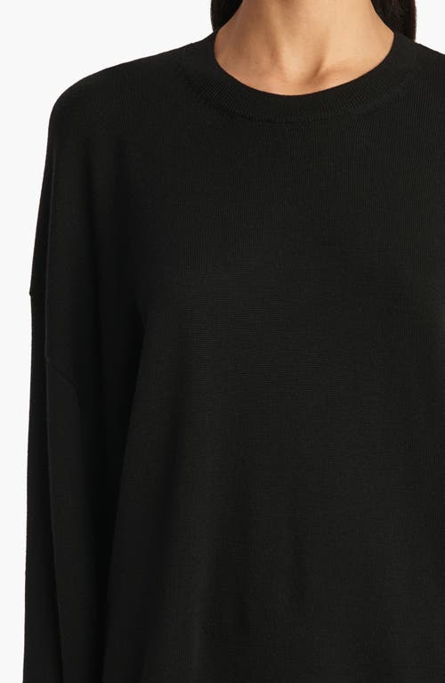 Khaite Darcy Merino Wool Sweater In Black