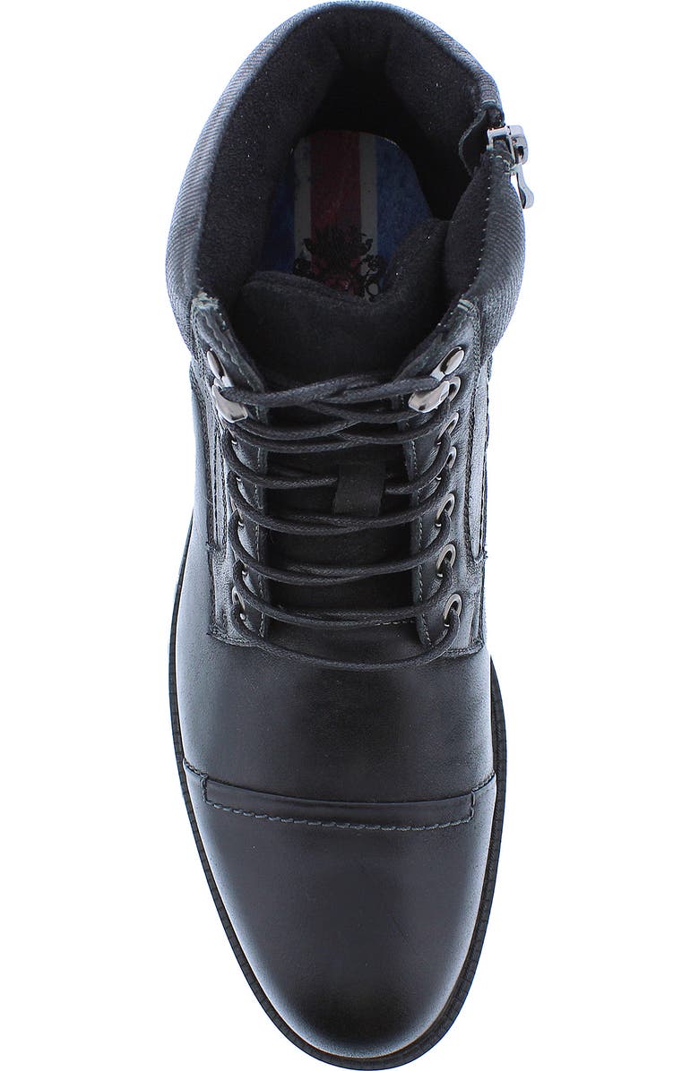 English Laundry Autry Cap Toe Leather Lace-Up Boot, Alternate, color,