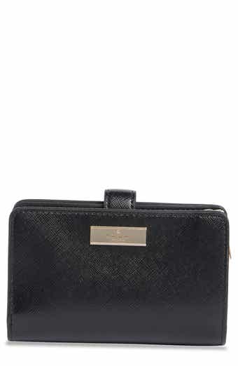 Kate Spade New York kenzie patent leather bifold wallet