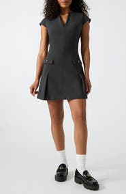 GUESS Joandra Pleated Minidress