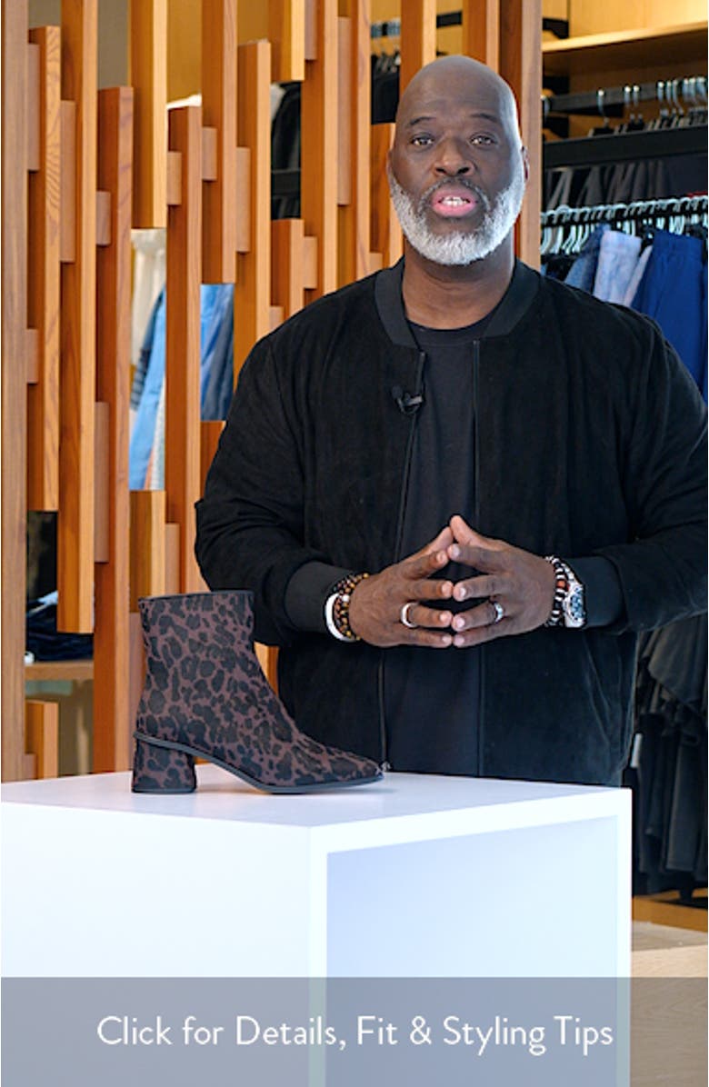 Gigi Genuine Calf Hair Bootie, sales video thumbnail