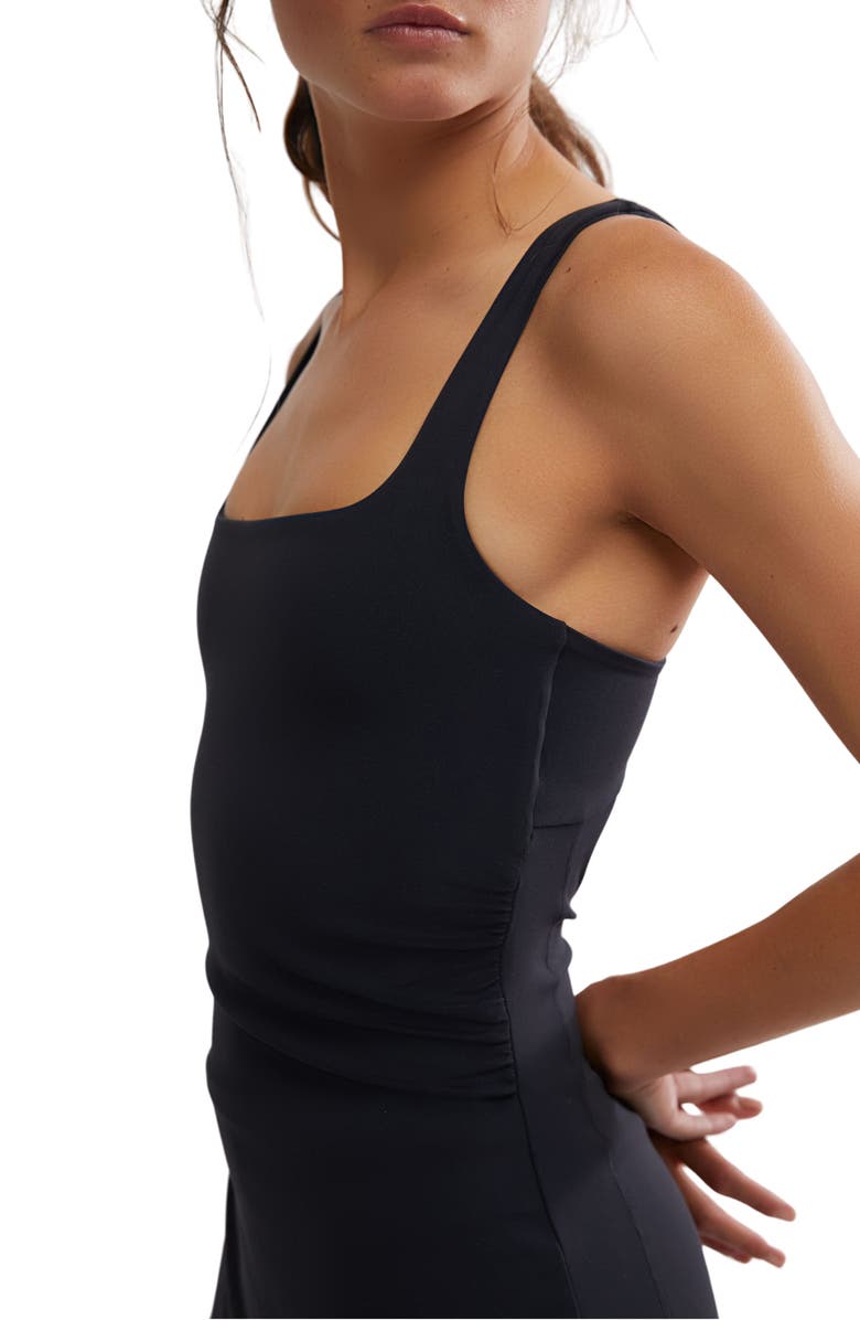 Free People FP Movement Never Better Active Dress, Alternate, color, Black