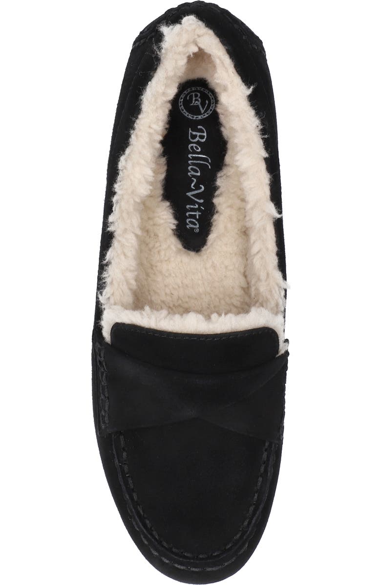 Bella Vita Prentice Faux Shearling Moccasin, Alternate, color,