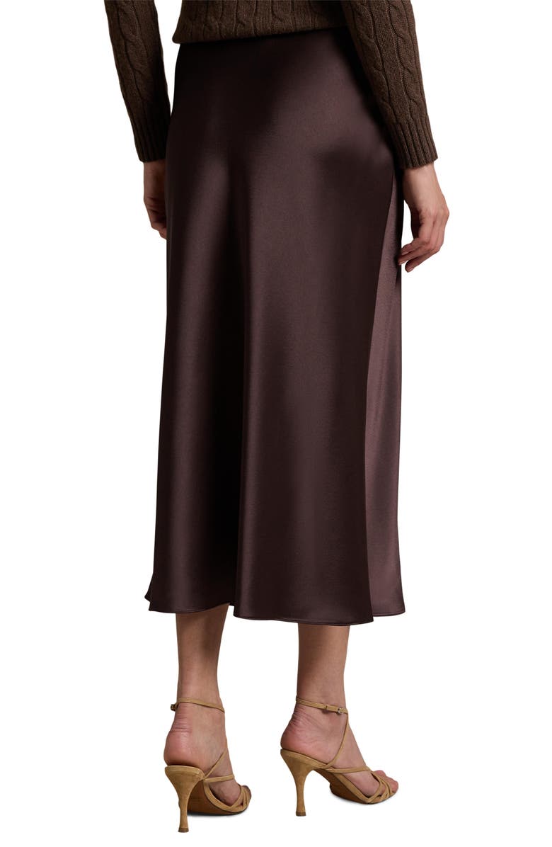 Polo Ralph Lauren Satin Midi Skirt, Alternate, color,