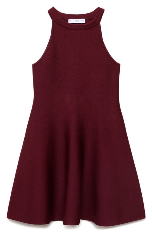 Shop Mango Sleeveless Skater Sweater Minidress