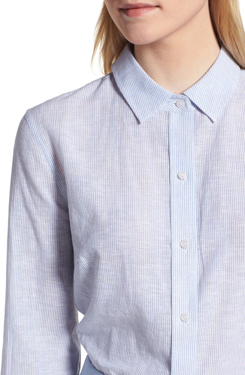 1901 Button Up Stripe Shirt, Alternate, color, 