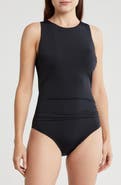 JANTZEN Farrah High Neck One-Piece Swimsuit
