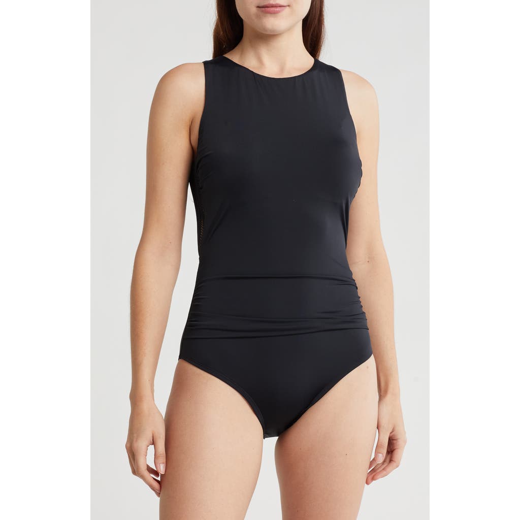Jantzen Farrah High Neck One-piece Swimsuit