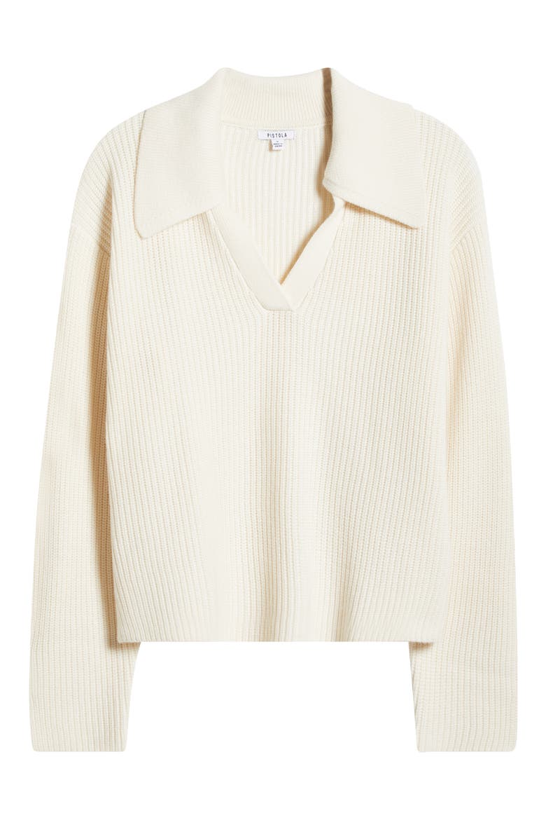 Dary Collar Sweater, Alternate, color, SHELL