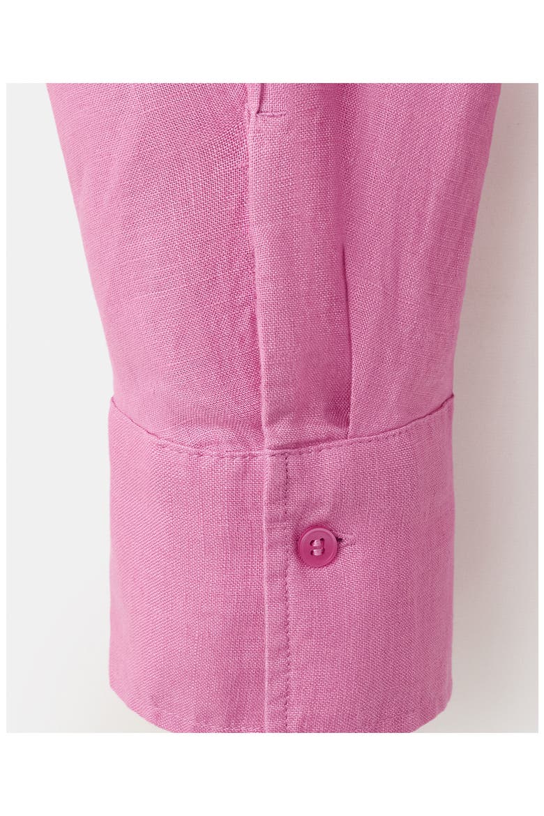 Pocket Linen Shirt, Alternate, color, PINK