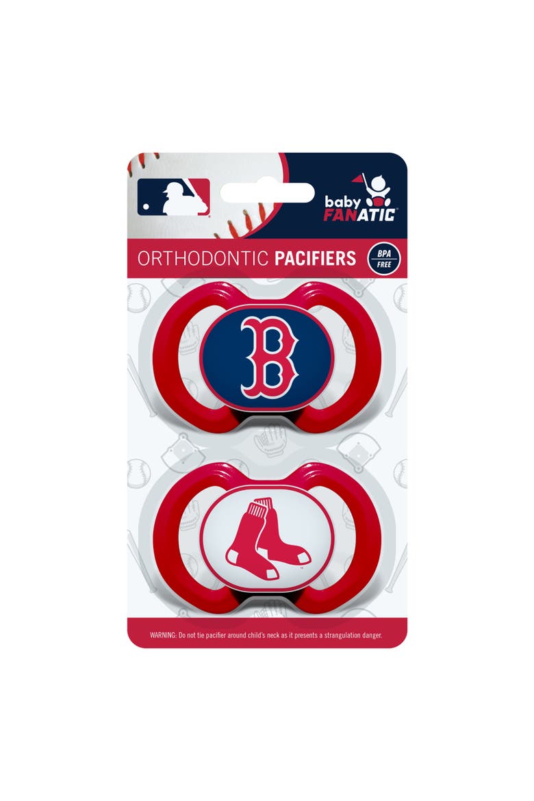 Boston Red Sox Pacifier 2-Pack, Alternate, color, Multicolor