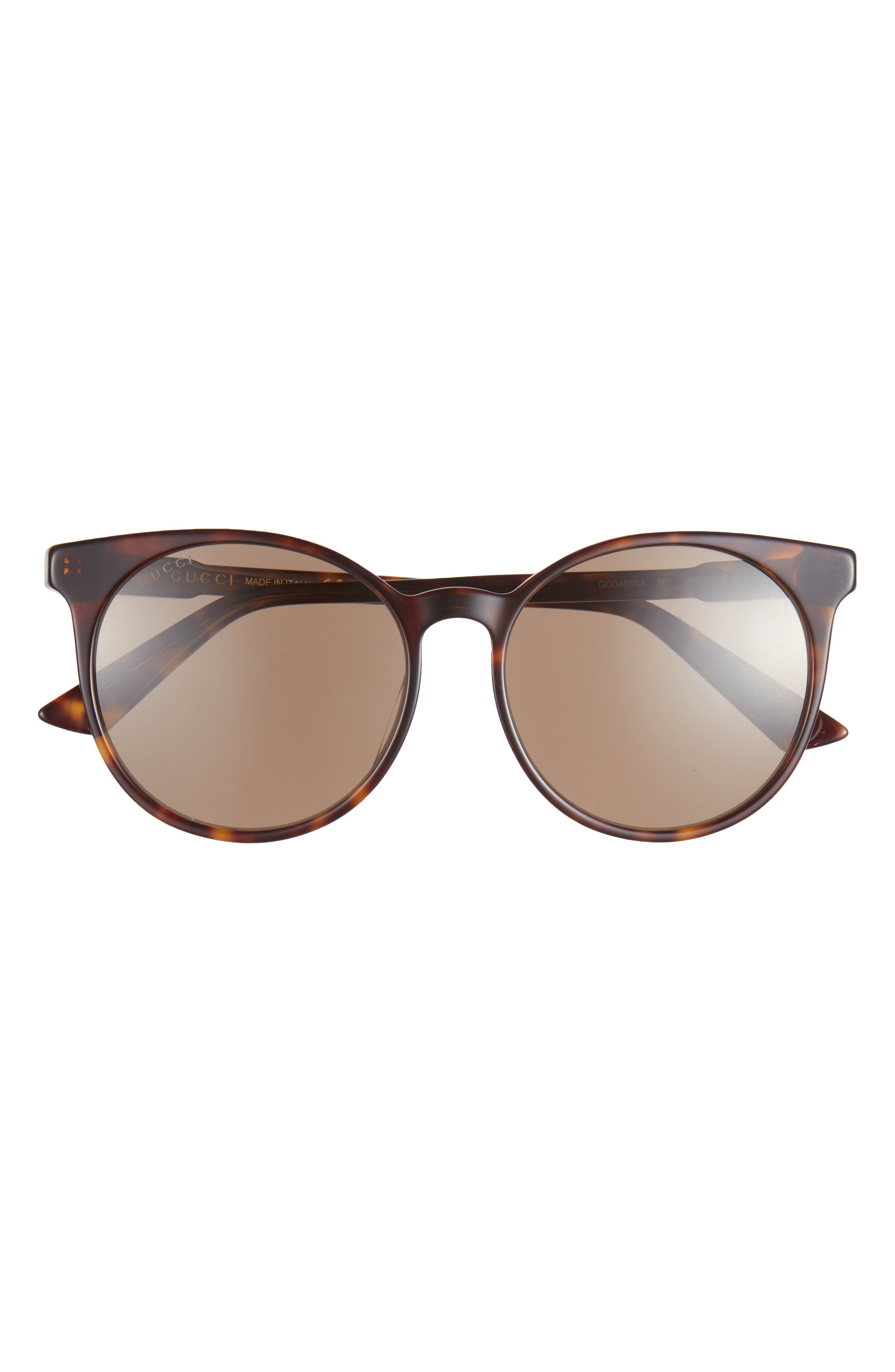 Gucci 56mm Oval Sunglasses