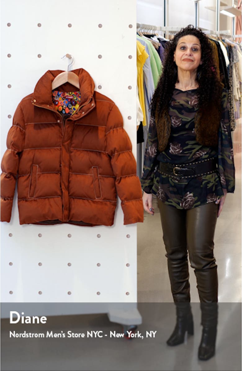 Ace Stand Collar Puffer Coat, sales video thumbnail