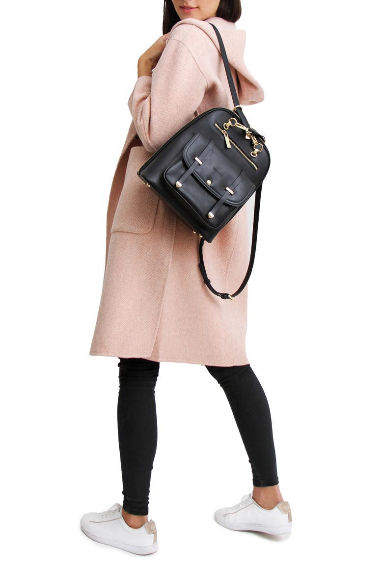 Walk This Way Wool Blend Oversized Coat, Alternate, color, PINK