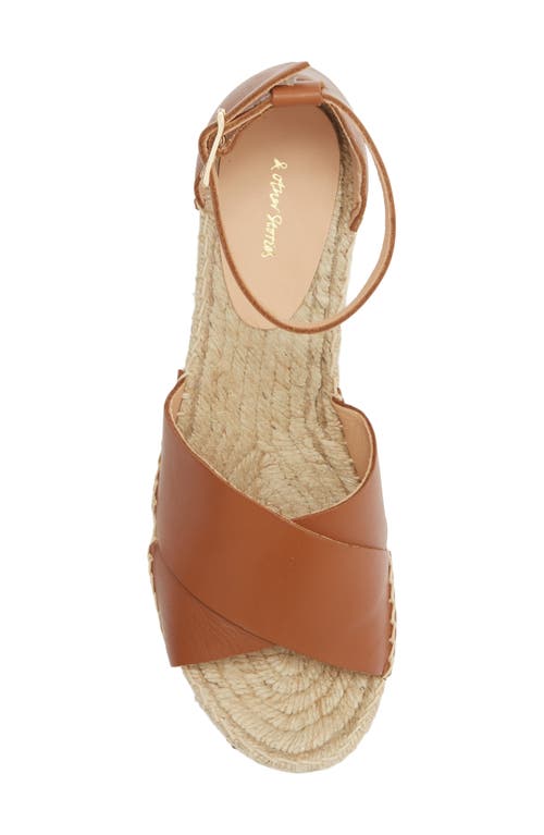 & Other Stories Sirena Espadrille Wedge Sandal In Nude