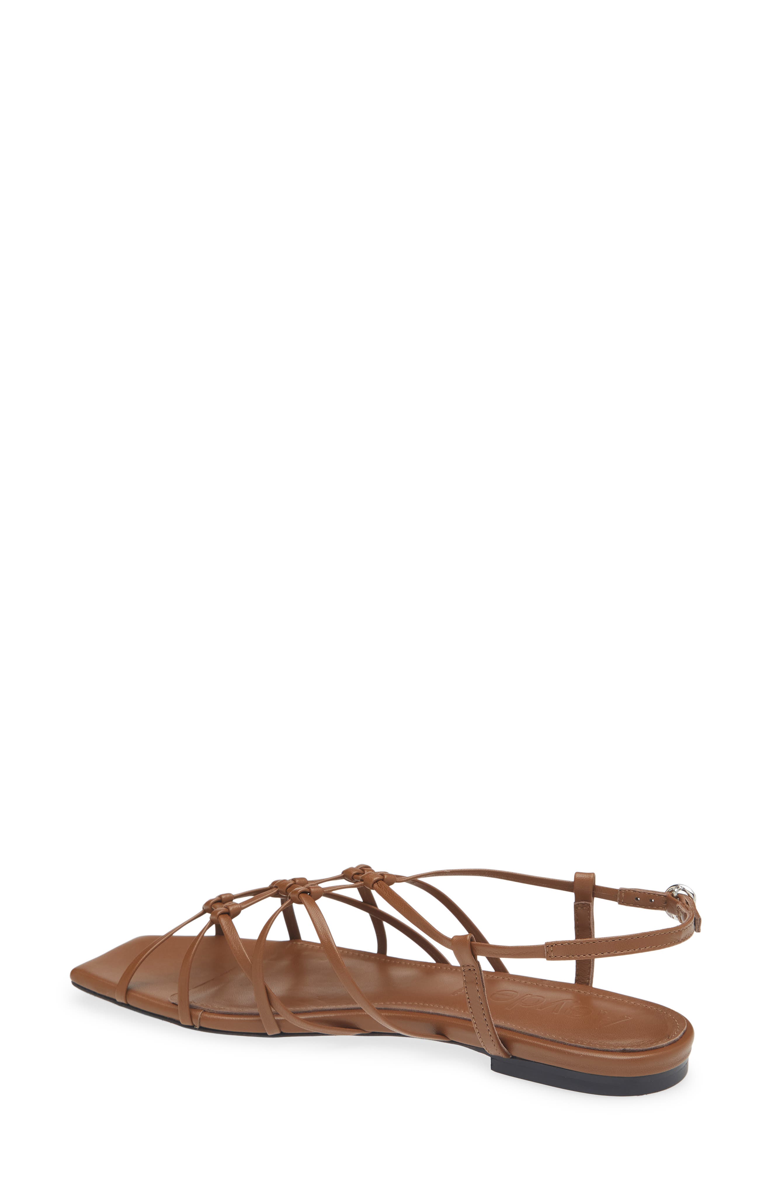 aeyde Anisa Sandal, Alternate, color, Tobacco